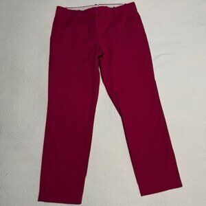 J. Crew Hot Pink Cafe Capri pants sz 4